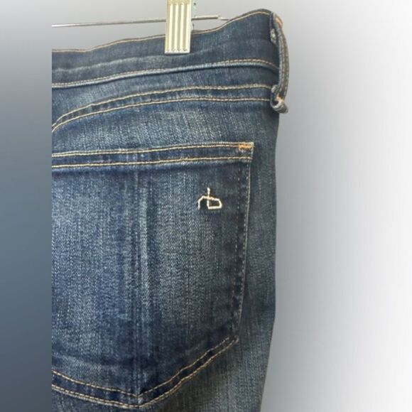 Like NEW Rag & Bone Skinny Jeans Dark Wash Kingsland Style W1502K520 W Size 31 - Picture 4 of 8